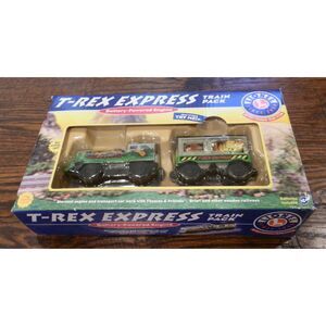 Lionel T-Rex Express Train Pack Toy Battery Powered Engine